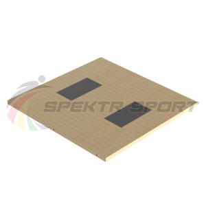 Купить Помост тяжелоатлетический 3х3х0,1м, рез. амортизаторы 1х0,5х0,04м в Белокурихе 