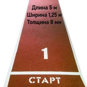 Купить Дорожка для разбега 5 м х 1,25 м. Толщина 8 мм в Белокурихе 