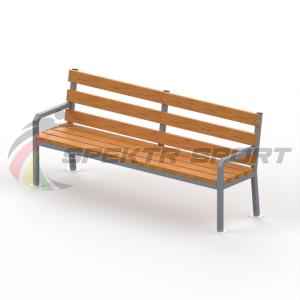 Купить Уличная скамейка со спинкой Дача в Белокурихе 
