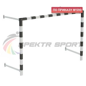 Купить Ворота мини-футбольные складные без сетки 2х3х0,5 м. (к-кт) в Белокурихе 