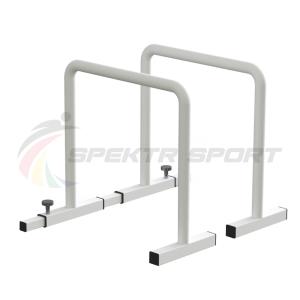 Купить Брусья напольные хайлетсы Spektr Sport цв. белый в Белокурихе 