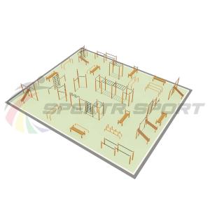 Купить Парковая площадка для Воркаут и WRK 6_76mm в Белокурихе 