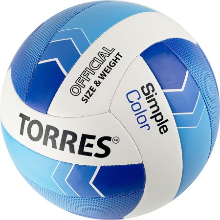 Купить Мяч волейбольный Torres Simple Color любительский р.5 в Белокурихе 